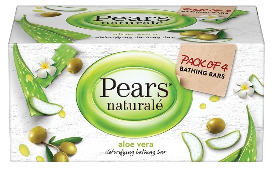 Pears Naturalé Detoxifying Aloe Vera Soap Bar