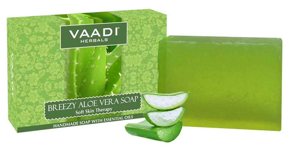 Vaadi Herbels Facial Aloe Vera Soaps