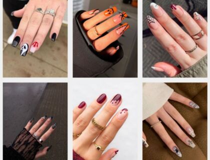 Easy Halloween Nail Designs
