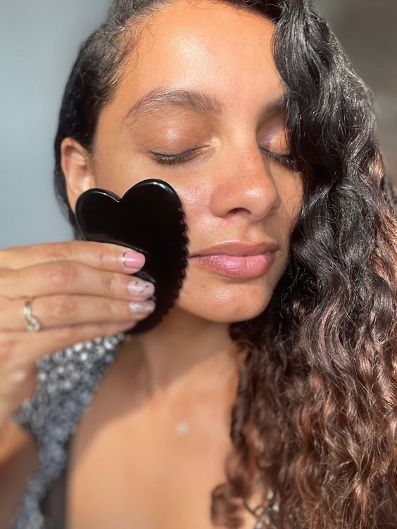 Obsidian Gua Sha Tools For Skin