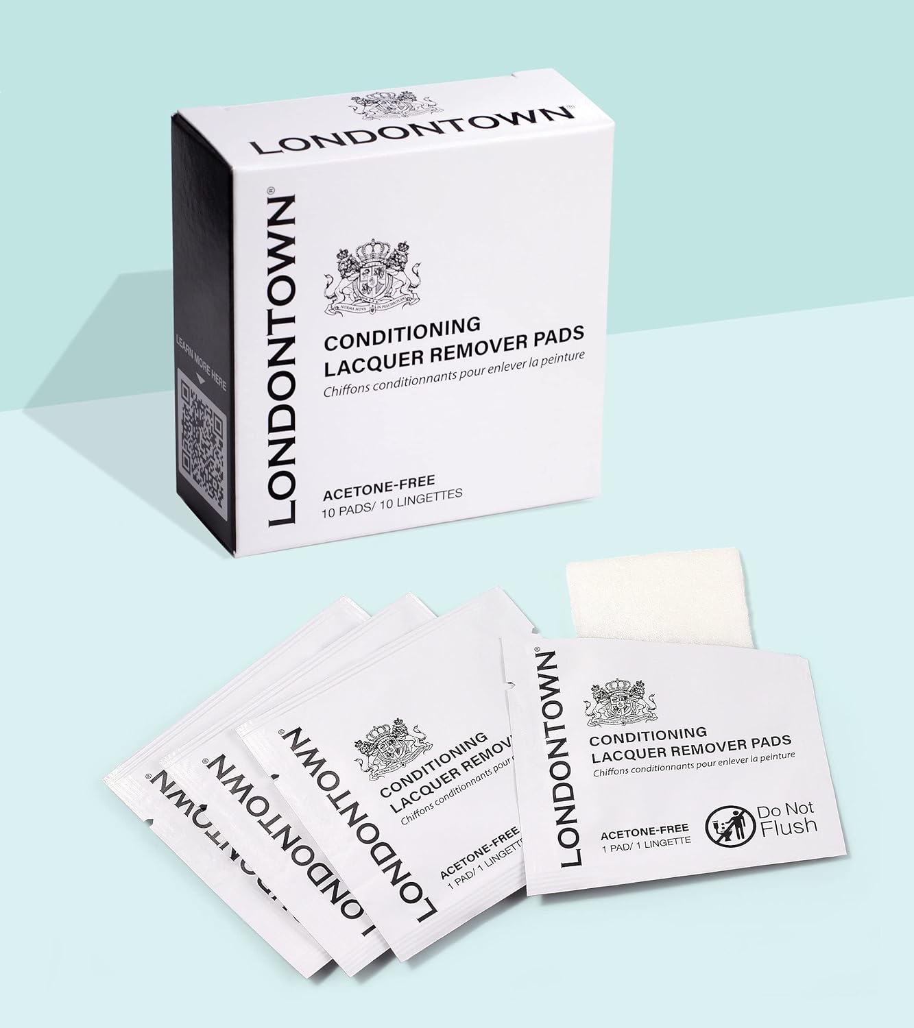 LONDONTOWN Conditioning Lacquer Remover Pads