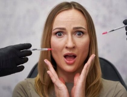 1 ml Cheek Filler Before and After