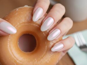 Glazed Donut Nails