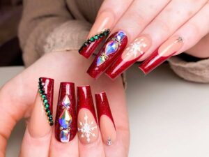 Jelly Christmas Nails