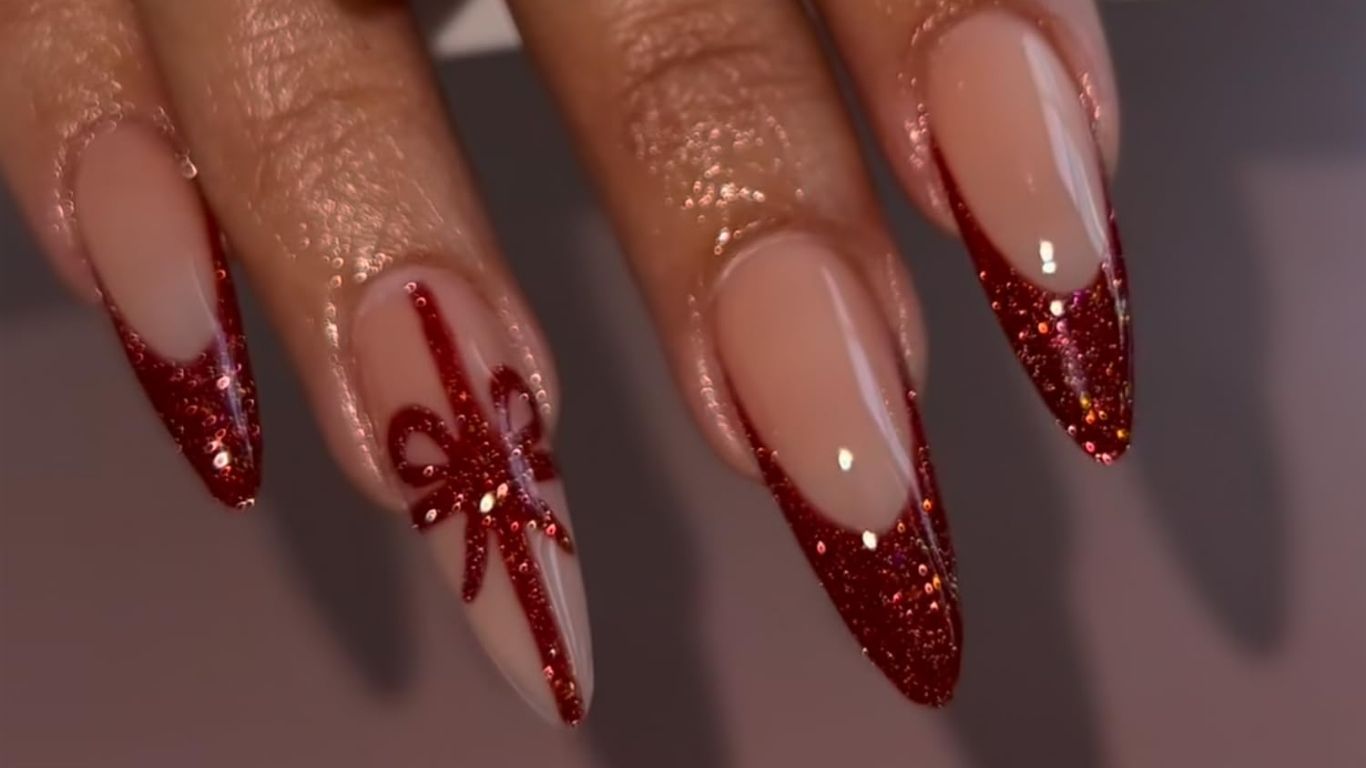 Jelly Christmas Nails